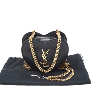 Authentic Mini Heart  🖤 Saint Laurent  bag